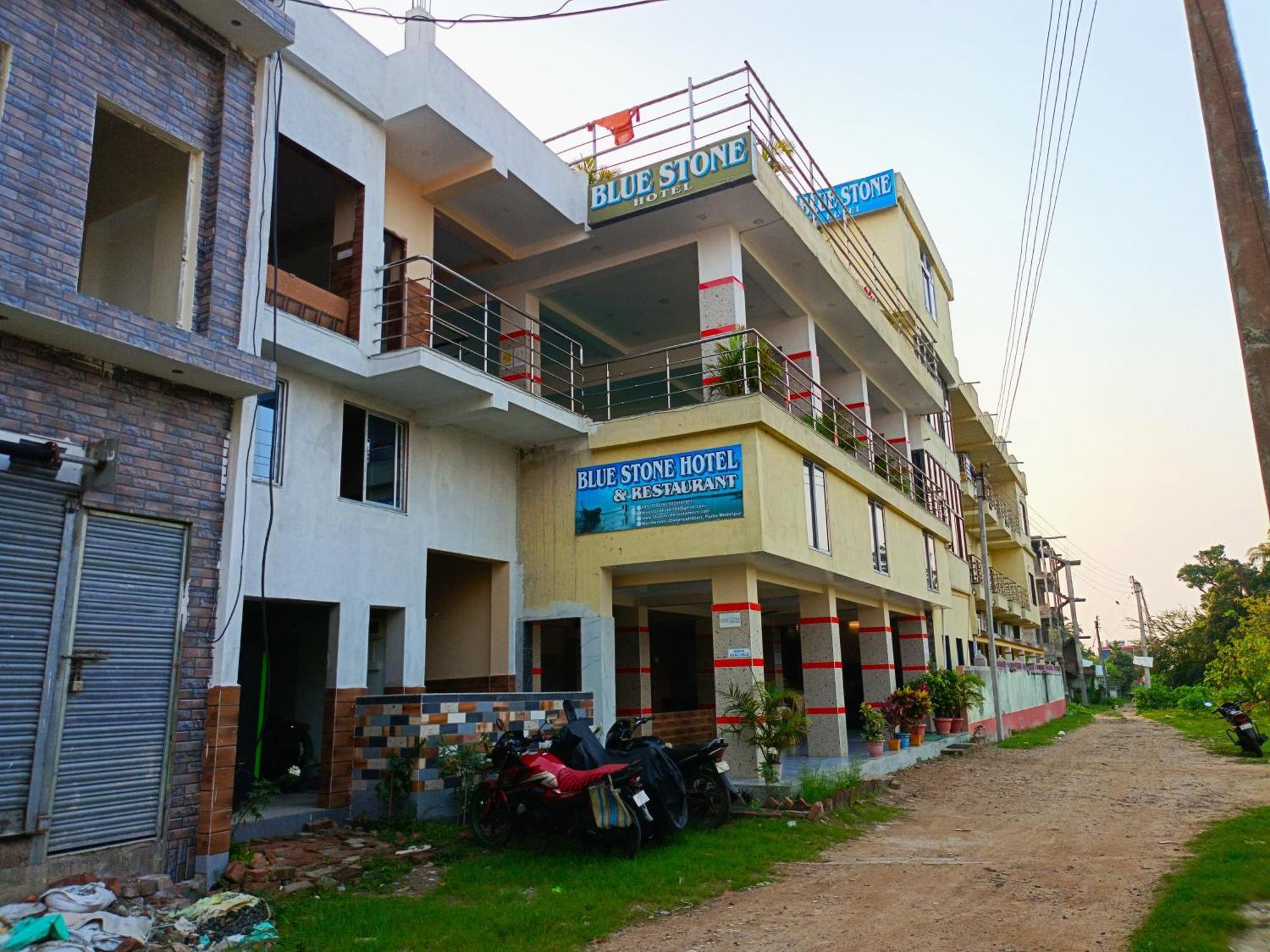 Blue Stone Hotel & Restaurant Mandarmani Exterior photo
